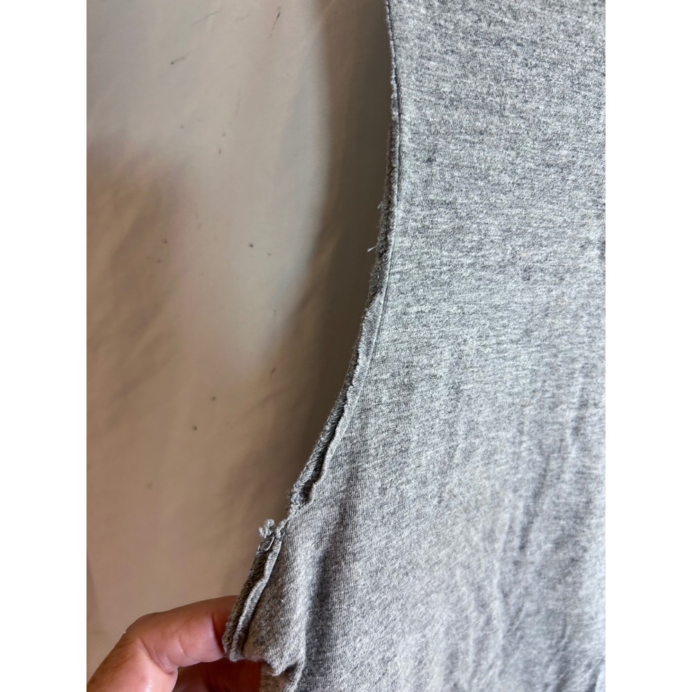 American Eagle Graphic Muscle Tank XL Gray Distressed Eagle Mens - Picture 6 of 7